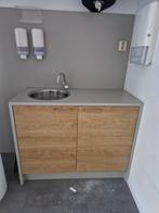 Te koop keukenblok  keukenblokje keuken, Huis en Inrichting, Keuken | Complete keukens, Ophalen, Zo goed als nieuw, Wit, Overige typen
