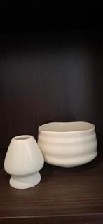 Yoisho Matcha bowl en whisk holder, Keramiek, Overige typen, Ophalen of Verzenden, Zo goed als nieuw