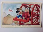 Walt Disney Mickey Mouse en Goofy 1951, Verzamelen, Ansichtkaarten | Themakaarten, 1940 tot 1960, Gelopen, Ophalen of Verzenden