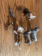 Teckel Beeldjes Collectie - Metaal & Porselein, Ophalen of Verzenden