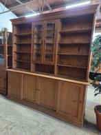 Prachtige buffetkast  / wandkast  / boekenkast, Ophalen, Met deur(en), 200 cm of meer, Grenenhout