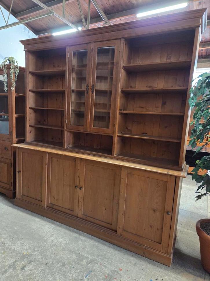 Prachtige buffetkast  / wandkast  / boekenkast, Huis en Inrichting, Kasten | Wandmeubels, Zo goed als nieuw, 200 cm of meer, 200 tot 250 cm