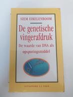 De genetische vingerafdruk - Siem Eikelenboom, Ophalen of Verzenden, Gelezen, Siem Eikelenboom