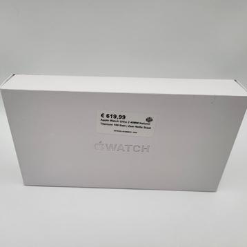 Apple Watch Ultra 2 49MM Naturel Titanium 100 Batt | Zeer Ne beschikbaar voor biedingen