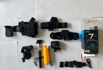 GoPro hero black 7 met accessoires, Audio, Tv en Foto, Actiecamera's, Ophalen of Verzenden, Zo goed als nieuw, GoPro