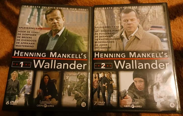 Wallander DVD Boxset - Seizoen 1 tm 5, Cd's en Dvd's, Dvd's | Tv en Series, Zo goed als nieuw, Thriller, Boxset, Vanaf 16 jaar
