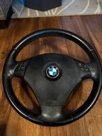 BMW 3-Serie (E90/E91) Lederen Stuur met Airbag, Auto-onderdelen, Besturing, Ophalen of Verzenden, Gebruikt, BMW