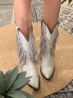 Buffalo fringe boots 41 franjes witte cowboylaarzen, Ophalen of Verzenden, Hoge laarzen, Wit, Zo goed als nieuw