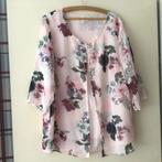 Mooie blouse met driekwart mouw van Alessa W, maat 46, Ophalen of Verzenden, Zo goed als nieuw, Maat 46/48 (XL) of groter, Roze