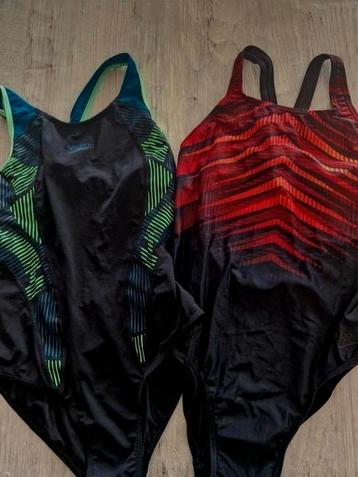 SPEEDO ENDURANCE+ 2x BADPAK ZWEMPAK M 40 wedstrijdbadpak beschikbaar voor biedingen