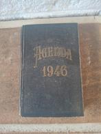Mooie handgeschreven Franse agenda uit 1946 met uitgaven, Antiek en Kunst, Antiek | Kantoor en Zakelijk, Ophalen of Verzenden
