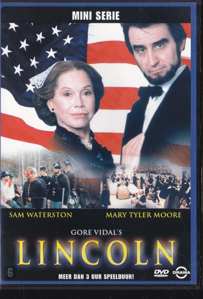 Lincoln ֎ 1988, Sam Waterston, Mary Tyler Moore, Cd's en Dvd's, Dvd's | Klassiekers, Zo goed als nieuw, Drama, 1980 tot heden