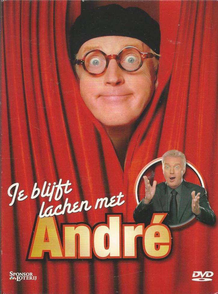 Andre van Duin - Je blijft lachen met Andre, Cd's en Dvd's, Dvd's | Tv en Series, Nieuw in verpakking, Komedie, Alle leeftijden