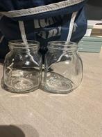 16 ikea kruiden potjes met deksels, Huis en Inrichting, Ophalen of Verzenden, Zo goed als nieuw, Glas, Pot, Bus of Blik