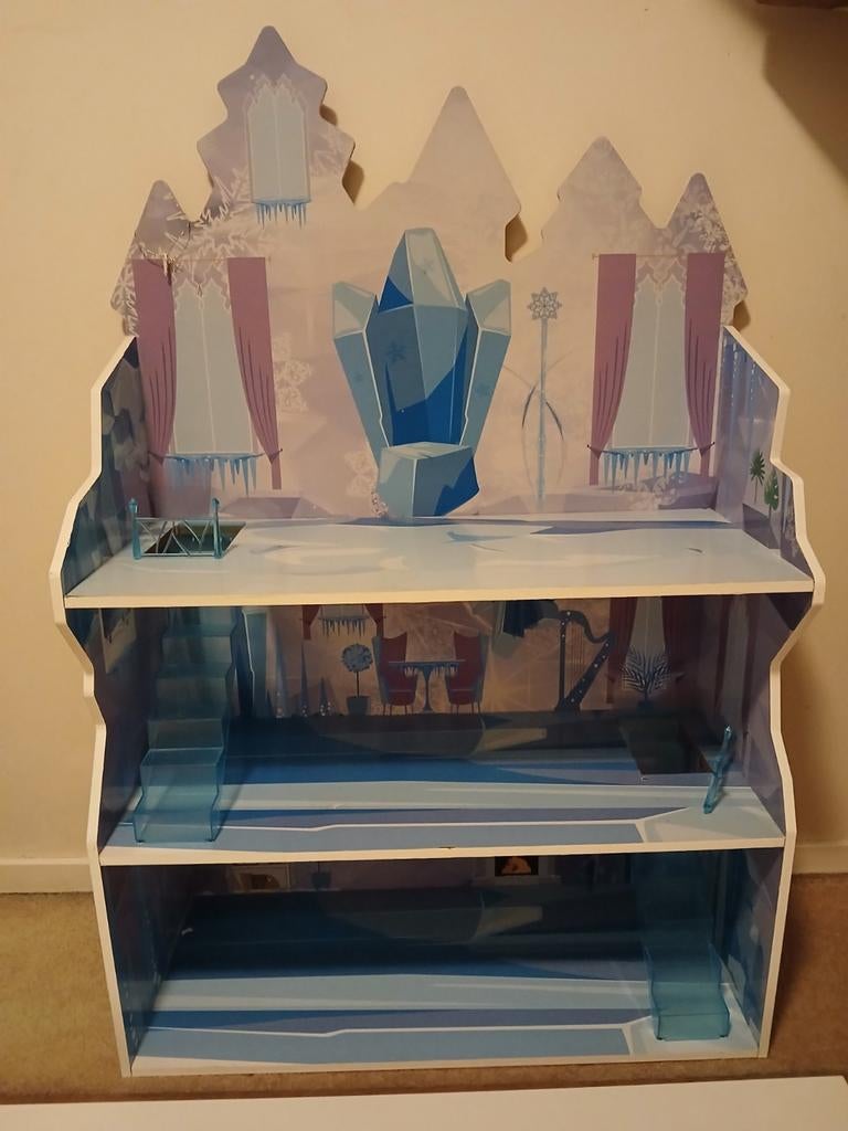 Gratis Frozen poppenhuis, Kinderen en Baby's, Speelgoed | Poppenhuizen, Ophalen, Gebruikt, Poppenhuis