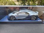 BUGATTI CHIRON PROFILEE MR 1/18 N409/499 NEW ON BLUE LEATHE, Hobby en Vrije tijd, Modelauto's | 1:18, Ophalen of Verzenden, Nieuw