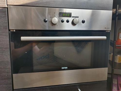 Inbouw combi magnetron/oven (hetelucht, gril), Witgoed en Apparatuur, Ovens, Gebruikt, Inbouw, Oven met grill, 45 tot 60 cm, 45 tot 60 cm