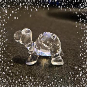 Schildpad Miniatuur Van Kristalglas