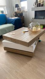Salontafel hout, Ophalen, Gebruikt, Vierkant, 50 tot 100 cm
