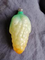 B553 oude kerstbal multi dennenappel, hoogte 10 cm, Ophalen of Verzenden, Gebruikt