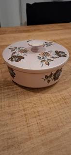 Vintage Flora Keramiek Gouda Holland Gracia Schaal, Ophalen of Verzenden