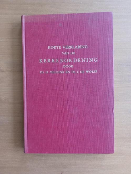 Korte verklaring van de Kerkenordening, Boeken, Godsdienst en Theologie, Gelezen, Christendom | Protestants, Ophalen of Verzenden