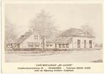 Spankeren (Gld) Cafe Restaurant De Luchte 1990- pentekening, Verzenden, Gelopen, Gelderland