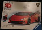 Ravensburger 3D Puzzle Lamborghini Huracán EVO, Een of twee spelers, Ophalen, Zo goed als nieuw, Reisspel