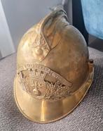 Franse antieke brandweerhelm., Ophalen of Verzenden, Landmacht, Overige gebieden