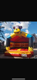 Aap springkasteel springkussen opblaas vaste prijs, Ophalen of Verzenden, Zo goed als nieuw, Overige