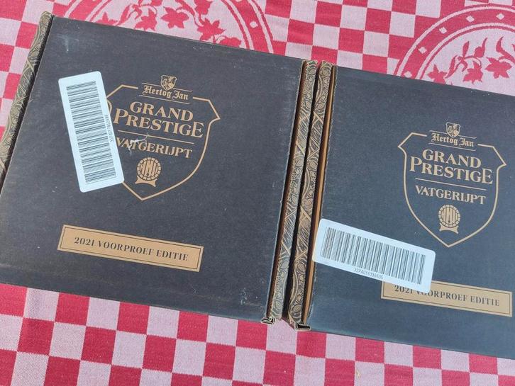 Hertog Jan Grand Prestige Vatgerijpt Voorproefeditie, Verzamelen, Biermerken, Ophalen of Verzenden