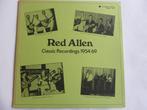 LP Red Allen - Classic Recordings - 1954-1969, Ophalen of Verzenden, Zo goed als nieuw, 12 inch