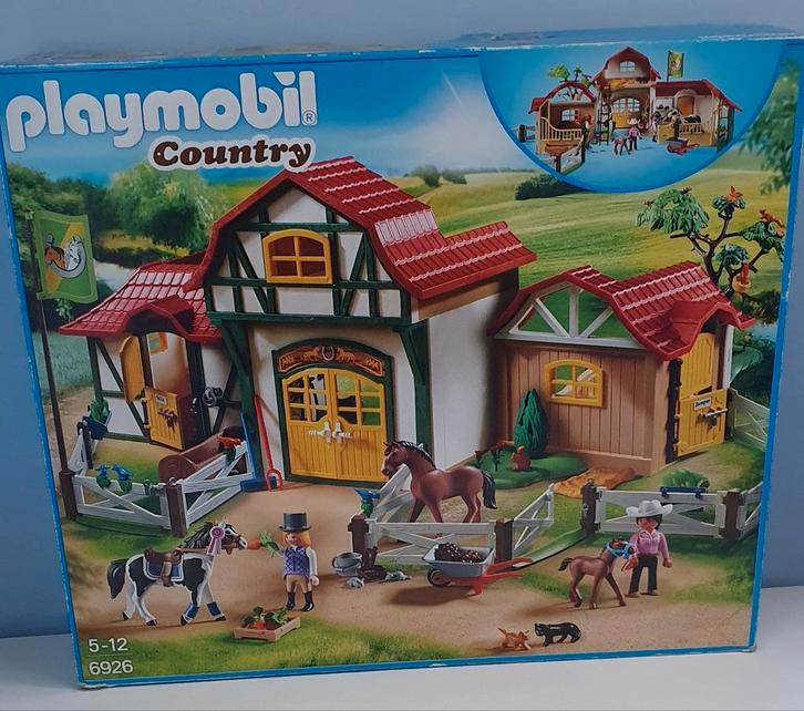 Playmobil Manege 6926 - Complete Set!, Kinderen en Baby's, Speelgoed | Playmobil, Zo goed als nieuw, Complete set, Ophalen of Verzenden