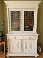 Grote houten kast met glas in lood, Ophalen
