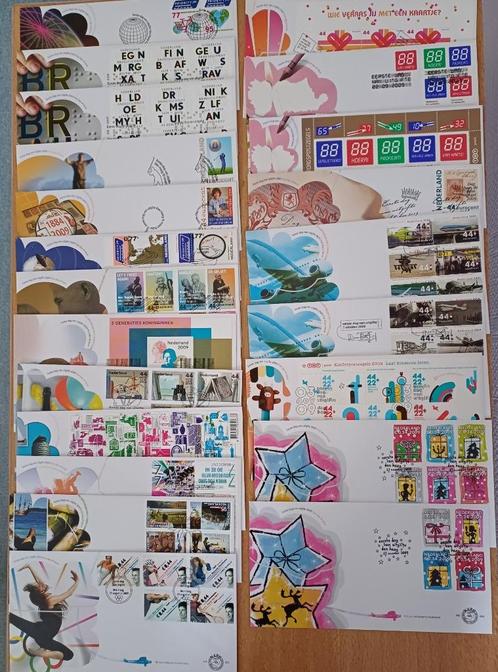 FDC Eerstedagenveloppen Jaargang 2009, E581 - E599 (22 env.), Postzegels en Munten, Postzegels | Eerstedagenveloppen, Onbeschreven