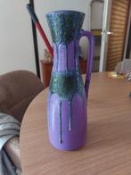 Paarse art deco vaas, Antiek en Kunst, Ophalen
