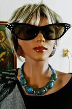 Bril vlinderbril carnaval feestbril themafeest outfit, Ophalen of Verzenden, Gebruikt, Feestartikel, Carnaval