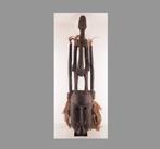 93cm groot Bambara masker  uit Mali (170618-05), Antiek en Kunst, Kunst | Niet-Westerse kunst, Ophalen of Verzenden