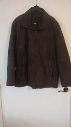 Lederen jas maat 50, Ophalen of Verzenden, Zo goed als nieuw, Maat 48/50 (M), Bruin