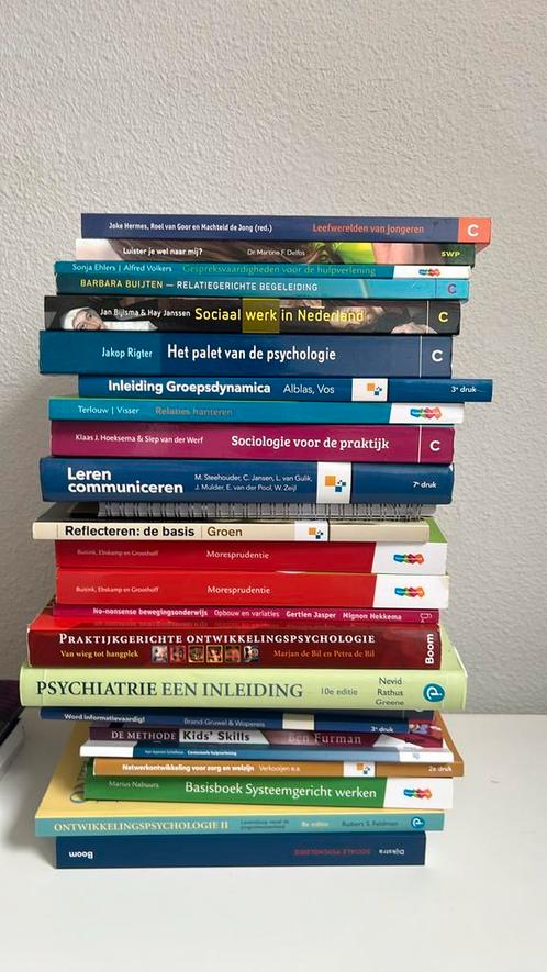 Stapel Social Work boeken, Boeken, Partijen en Verzamelingen, Zo goed als nieuw, School, Studie en Wetenschap, Ophalen of Verzenden
