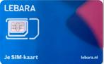 GEZOCHT LEBARA €2.75, Telecommunicatie, Prepaidkaarten en Simkaarten, Ophalen of Verzenden, Zo goed als nieuw, Overige providers