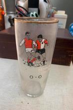Feijenoord Benfica glas Europacup 1963, Ophalen of Verzenden