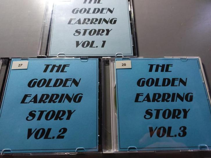 GOLDEN EARRING - POSTER - THE GOLDEN EARRING STORY 1 T/M 6 (, Cd's en Dvd's, Cd's | Rock, Zo goed als nieuw, Poprock, Ophalen of Verzenden