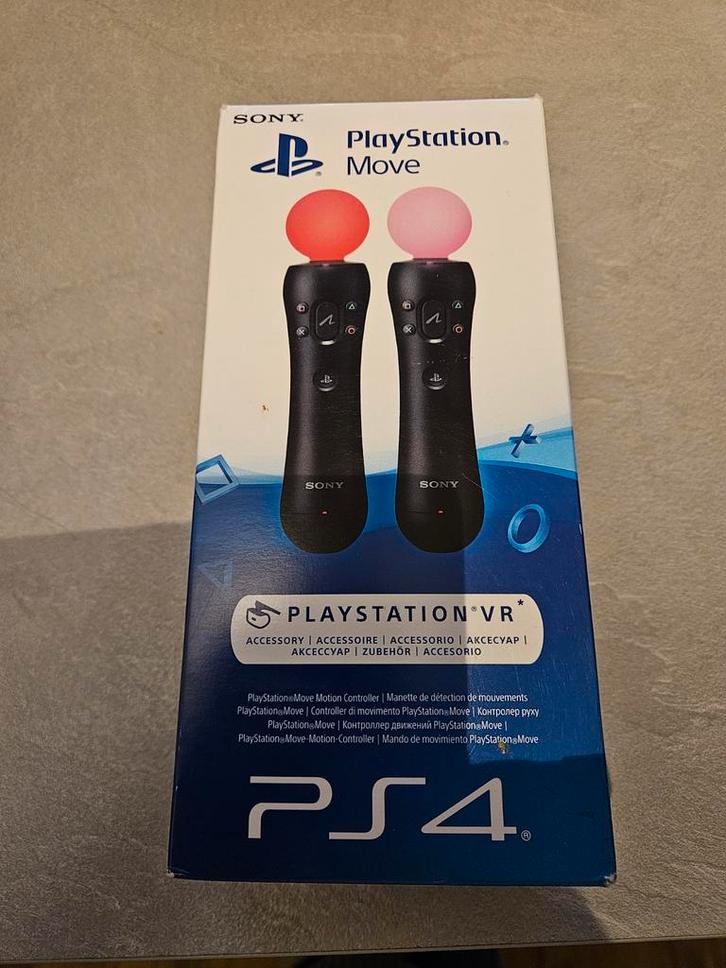 Move, Spelcomputers en Games, Spelcomputers | Sony PlayStation Consoles | Accessoires, Zo goed als nieuw, PlayStation 4, Controller
