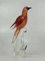 Exclusieve Murano Glas Vogelsculptuur in Mid-Century Stijl, Antiek en Kunst, Antiek | Glas en Kristal, Ophalen of Verzenden