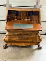 Antiek Biedermeier Bureau met Klep, Ophalen of Verzenden