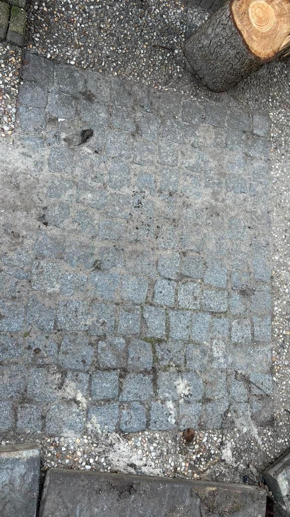 Gebruikte Kinderkoppen - Authentiek & Sfeervol, Tuin en Terras, Tegels en Klinkers, Gebruikt, Klinkers, Natuursteen, Minder dan 5 m²