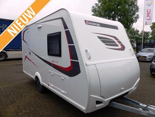 Sterckeman Easy 420 CP lichtgewicht !, Caravans en Kamperen, Caravans, tot en met 4, 750 - 1000 kg, Treinzit, Sterckeman, Dwarsbed