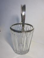 Wijnkoeler zilver glas / kristal, Ophalen of Verzenden