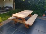 Picknicktafel | picknickbank | douglas hout | robuust, Tuin en Terras, Ophalen of Verzenden, Zo goed als nieuw, Hout